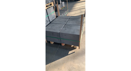 large graphite block transport